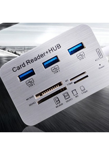 USB Hub 3.0 USB Bölücü 3 Bağlantı Noktalı Genişletici Çoklu USB Genişletme Çoklu 3 0 Hub Sd Kart Okuyucu Pc Için Usb3.0 Genişletici (Yurt Dışından)