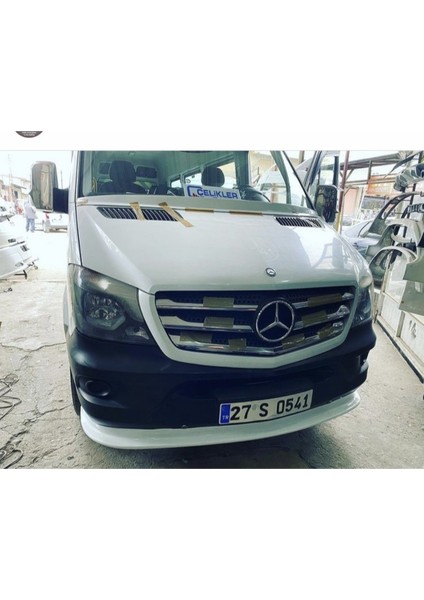 Sprinter 2015- Fiberglass Beyaz Boyalı Ön Karlık