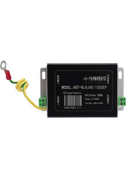 1000M Güç Dalgalanma Koruma Cihazı Poe Gözetleme Kamerası Ağ Lightnin Koruma Cihazı RJ45 Dalgalanma Koruması (Yurt Dışından)