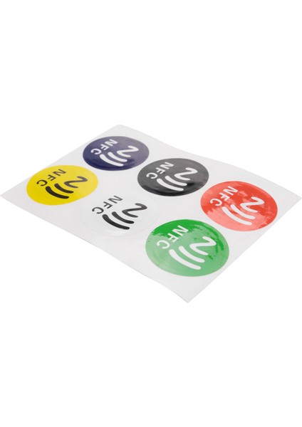 6 Adet Su Geçirmez Nfc Akıllı Etiket Çıkartmaları S3 S4 Için Rfid Etiketi Yapışkanlı Etiket (Yurt Dışından)
