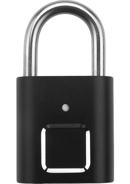 Parmak Izi Asma Kilit Akıllı Kapı Kilidi IP65 Su Geçirmez Güvenlik Dijital Kilit Taşınabilir Parmak Izi Asma Kilit USB Anahtarsız Kilit (Yurt Dışından)