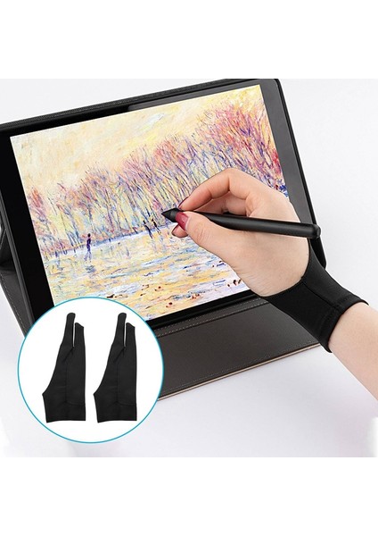 5'li Paket Sanatçı Eldivenleri Tablet Dijital Çizim Eldiveni Iki Kalınlaşmak Avuç Içi Reddetme Eldiveni Grafik Pedi (S) (Yurt Dışından) fırsatları