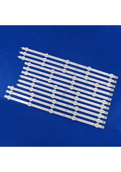 12 Adet LED Arka Işık Şeridi Lg 47LN 47LA620S 47LN5400 6916L-1174A 6916L-1175A 6916L-1176A 6916L-1177A (Yurt Dışından) modelleri
