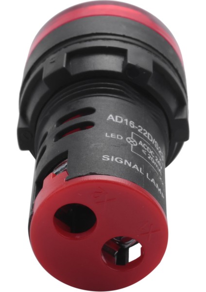 Ac/dc 24V LED Güç Göstergesi Pilot Sinyal Lambası 22MM Kırmızı Işık (Yurt Dışından)