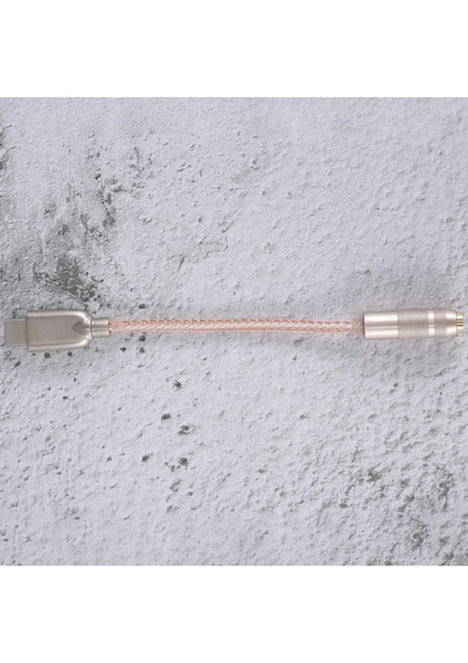 C Tipi - 3.5mm Hifi Dijital Kulaklık Amplifikatörü CS46L41 Çip Çözme Dac Ses Adaptör Kablosu Android Için WIN10 (Yurt Dışından)