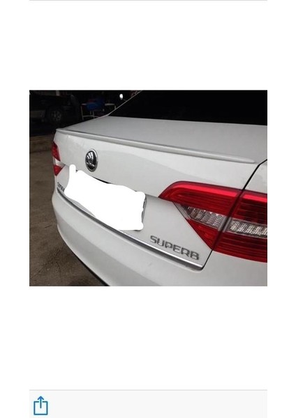 Skoda Super B 2012- Beyaz Spoyler (Sry)