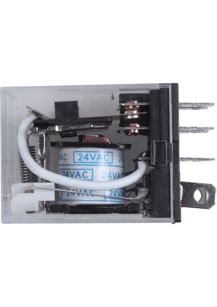 JQX-13F Ly2 Ac 24V Bobin 8-Pin Dpdt Kırmızı LED Elektromanyetik Röle (Yurt Dışından)