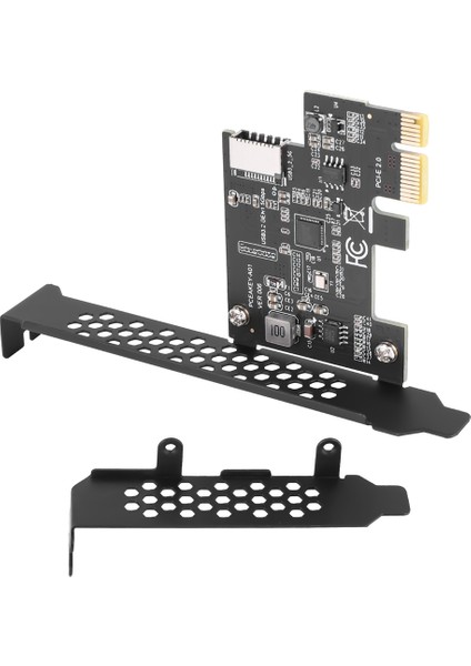 Pcı Express 2.0 X1 USB 3.2 Gen1 Type-E Kartı Pcıe Ön Tip-C Adaptör Yükseltici Usb3.1 Gen1 A-Key 5gb Genişletme Kartı (Yurt Dışından)
