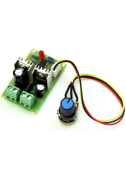 12V/24V/36V Darbe Genişliği Pwm Dc 3A Motor Hız Regülatörü Kontrol Anahtarı (Yurt Dışından)