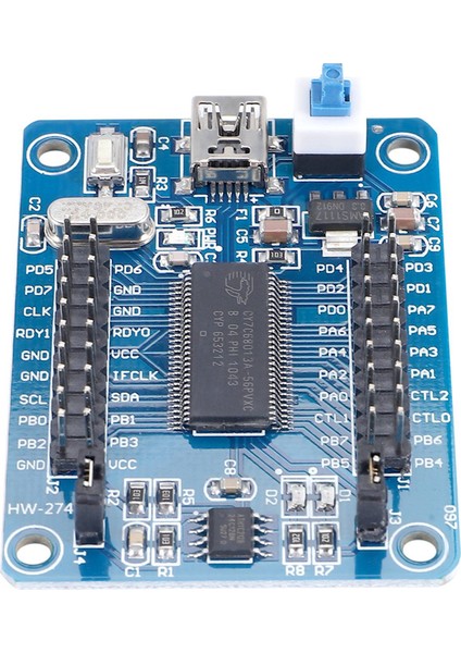 Geliştirme Kartı Usb2.0 Ez-Usb FX2LP CY7C68013A (Yurt Dışından)