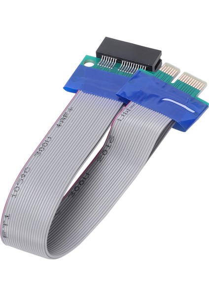 Pc Için Pcı-Express Pcı-E 1x Yükseltme Kartı Esnek Genişletici Uzatma Kablosu (Yurt Dışından) fırsatları