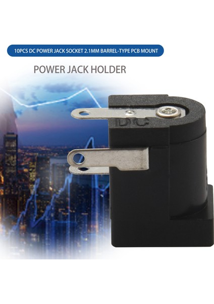 10 Adet Dc Güç Jakı Soketi 2.1mm Namlu Tipi Pcb Montaj (Yurt Dışından) fiyatları