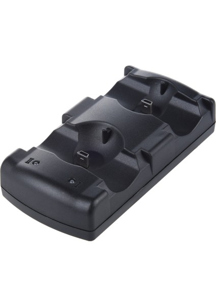 2in1 USB Şarj Şarj Cihazı Ps3 Dual Shock Move Kablosuz Denetleyici Için Çift Güverte (Yurt Dışından)