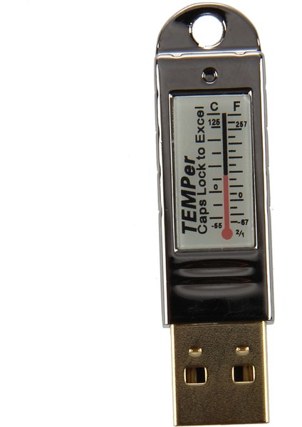 Gold Teper Pc Dizüstü Bilgisayar USB Sensörü Termometre Sıcaklık Veri Kaydedici Kaydedici (Yurt Dışından)