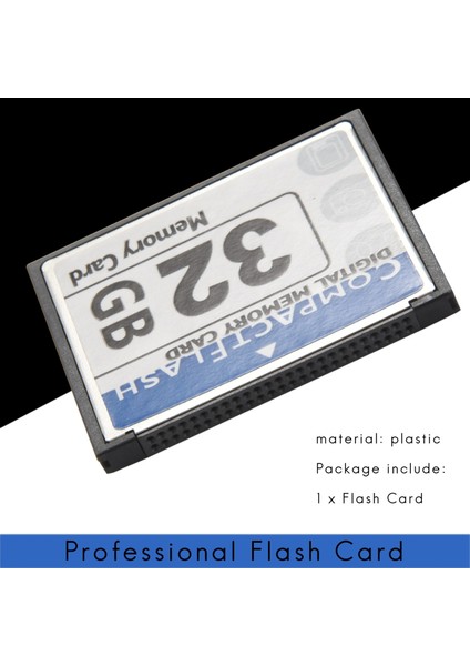 Profesyonel 32GB Kompakt Flash Bellek Kartı(Beyaz&mavi) (Yurt Dışından) fırsatları
