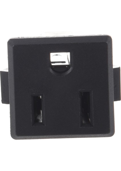 Ac 125V 15A Panel Montajlı Abd Priz Güç Soketi Siyah (Yurt Dışından) fiyatları