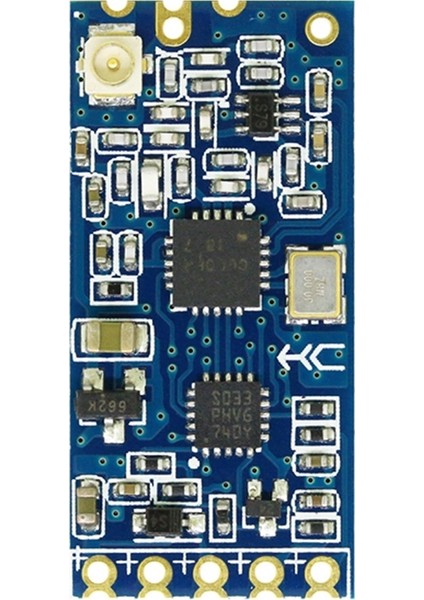 -12 433MHZ SI4463 Kablosuz Seri Port Modülü 1000M Bluetooth HC12'YI Değiştirin (Yurt Dışından)