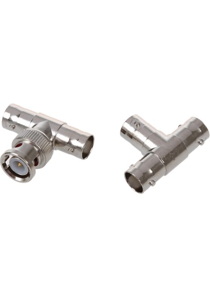 Bnc Erkek - 2 Dişi Fiş Rf Koaksiyel T Adaptörü W Bnc Dişi Konnektör 3 Yollu Bölücü (Yurt Dışından) modelleri