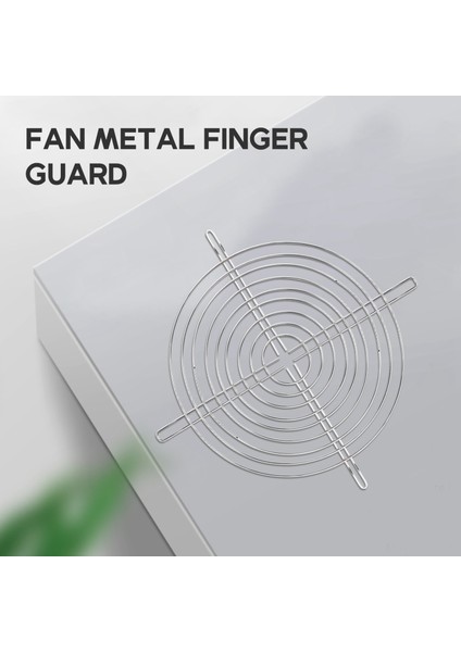 Metal Pc Bilgisayar Kasası Fan Izgara Parmak Koruma Koruması 200MM (Yurt Dışından) fırsatları