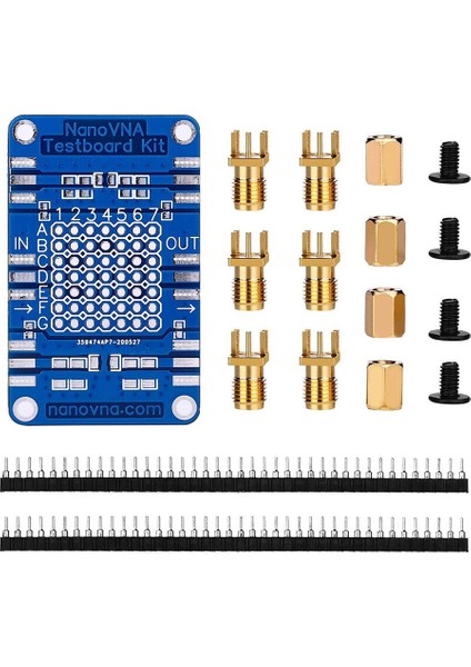 Ağ Analizi Test Panosu Demo Panosu Için Vector Network Analyzer Test Panosu Kiti (Yurt Dışından)
