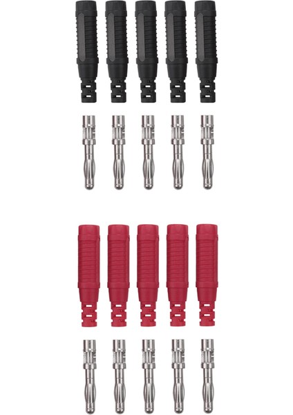 10 Adet 4mm Muz Fiş Lehim Dıy Muz Fiş Erkek Konnektörler Adaptörleri Multimetre Testi Için Probları Açar (Yurt Dışından) modelleri