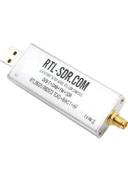 Sdr V3 R820T2 RTL2832U 1ppm Tcxo Sma Rtlsdr Iletişim Sistemi (Yurt Dışından)