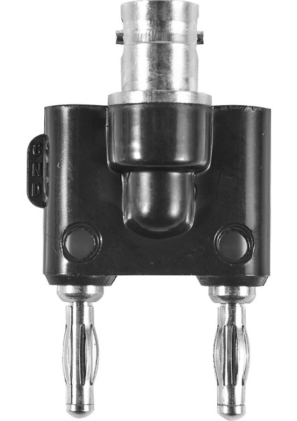 Ses Hoparlör Kablosu Konektörü Bnc Dişi - 4mm Çift Banana Fiş Siyah (Yurt Dışından)