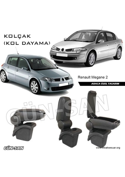 Ford Focus 2 2005-2010 Omsa Siyah Kol Dayama