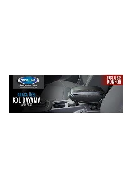 Ford Focus 2 2005-2010 Omsa Siyah Kol Dayama