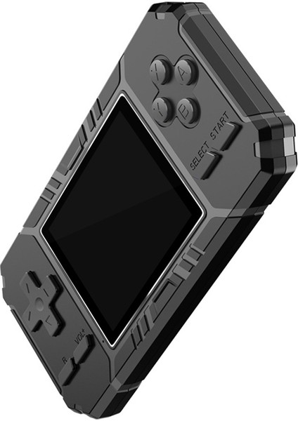 Retro Taşınabilir Mini El Oyun Konsolu 8-Bit 3.0 Inç Renkli Ekran LCD Oyun Oyuncu Dahili 500 Oyun-Siyah (Yurt Dışından)