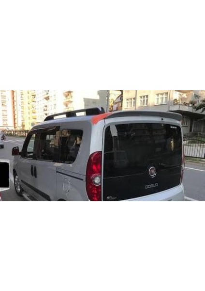 Fiber Aksesuar Fiberaksesuar Fiat Doblo 2010-2020 Astarlı Boyasız Spoiler