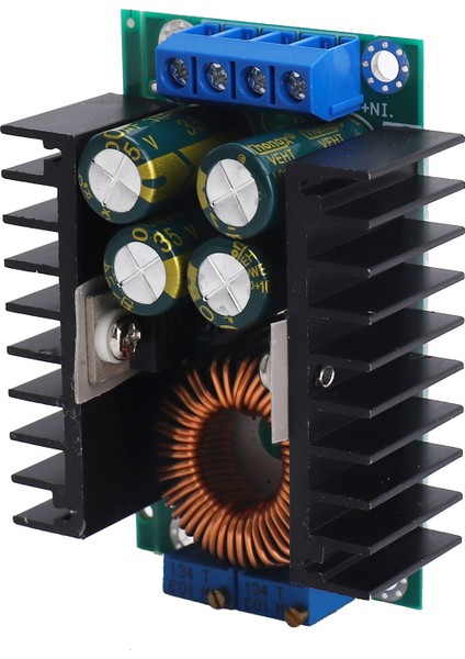 Dc-Dc cc Cv Dönüştürücü Düşürücü Güç Modülü 7-32V - 0.8-28V 12A 300W (Yurt Dışından)