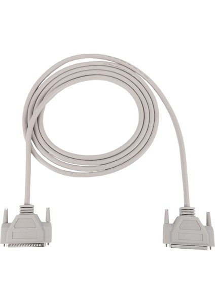Metre 37 Pin Erkek - Dişi DB37 Uzatma Kablosu Gri Beyaz (Yurt Dışından)