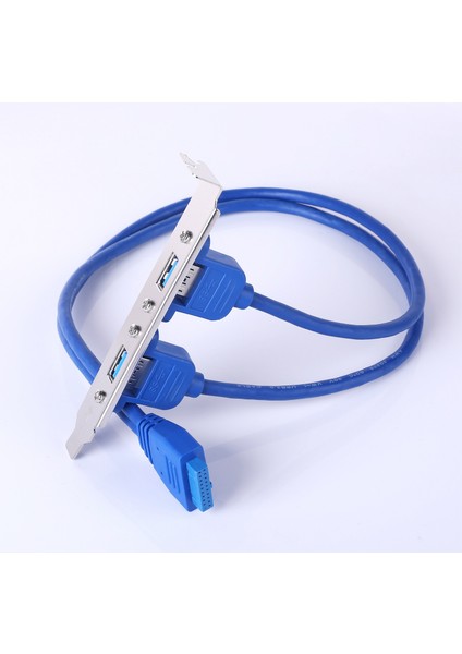 20-Pin - USB 3.0 Çift Bağlantı Noktalı Kablo Başlığı, Anakarttaki USB 3.0 Bağlantı Noktanızı Bilgisayar Kasası Çerçevesine Genişletin (Yurt Dışından) modelleri