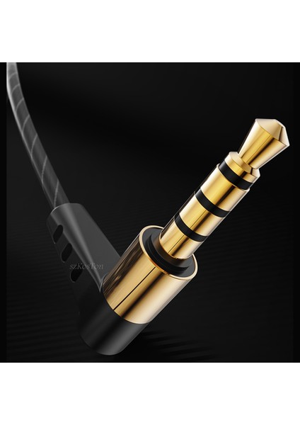 Hifi Kablolu Mikrofonlu Kulaklıklar Gürültü Önleyici Dinamik Kulak Içi Kulaklıklar Kulaklık Başlıkları Spor Için Bas Kulaklık Seti (Siyah) (Yurt Dışından) fiyatları