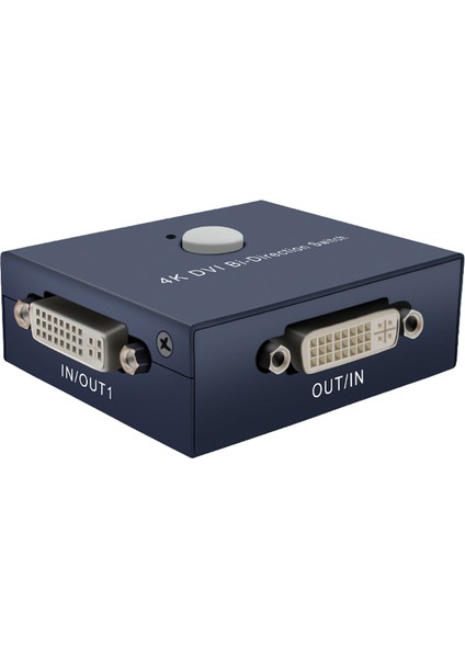 Anahtar 4K@30Hz 2x1 DVI Çift Yönlü Anahtarlayıcı UHD 4KX2K Hdtv// One/ Tv/ Için Bölücü (Yurt Dışından)