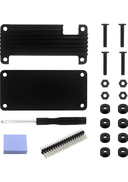 Alüminyum Kasa Soğutucu Muz Pi M2 Sıfır Adaptör Olmadan -M5 Geliştirme Kurulu Koruyucu Kabuk (Yurt Dışından)