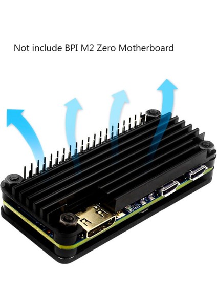Alüminyum Kasa Soğutucu Muz Pi M2 Sıfır Adaptör Olmadan -M5 Geliştirme Kurulu Koruyucu Kabuk (Yurt Dışından) fırsatları