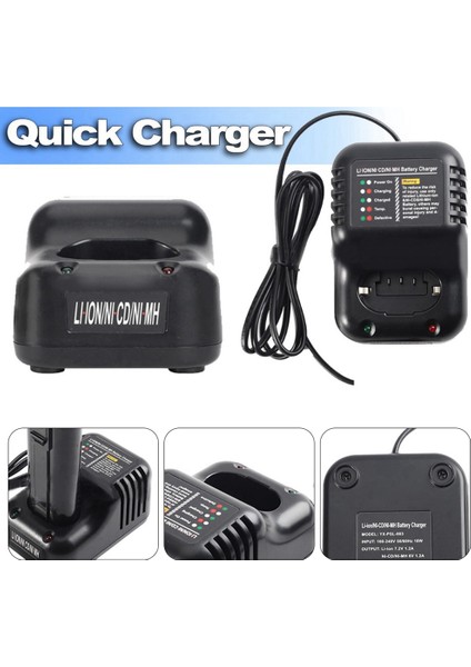 6V 7.2V Li-Ion Pil Şarj Cihazı Ni- Ni-Cd Pil Şarj Cihazı 404717 B20544E BCPAS-404717 902654 Için (Ab Tak) (Yurt Dışından) modelleri