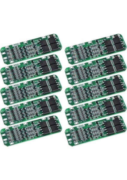 10 Adet 3 S 20A Bms 18650 Li-Ion Lityum Pil Şarj Cihazı Modülü Bms Koruma Levhası Pcb 11.1 V 12 V 12.6 V Modülü (Yurt Dışından) fiyatları