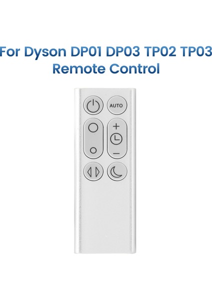 Pure Cool Link Için Yedek Uzaktan Kumanda DP01 DP03 TP02 TP03 Hava Temizleyici Fan Uzaktan Kumanda (Gümüş) (Yurt Dışından) fırsatları
