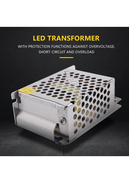 LED Trafo Elektronik Trafo 50W 4A 100-220V Ac - 12V Dc (Yurt Dışından)