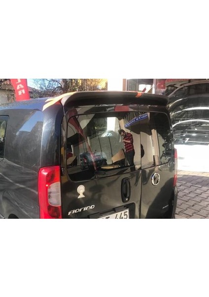 Fiberaksesuar Fiat Fiorino Çift Kapı Siyah Spoiler