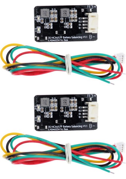 2 Adet 1.2A 3 S Aktif Ekolayzır Dengeleyici Ekolayzır Modülü Li-Ion Lifepo4 Lityum Pil Aktif Dengeleyici Bms (Yurt Dışından)