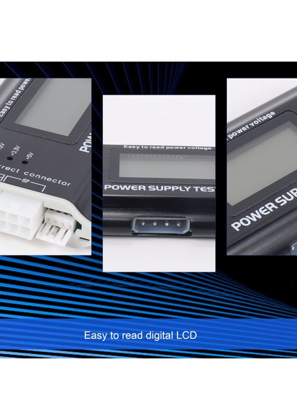 LCD Ekranlı Atx, Btx, Itx Güç Kaynağı Test Cihazı (Yurt Dışından)
