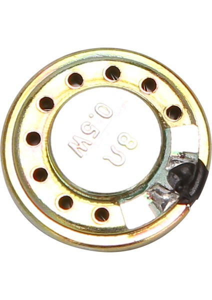 8 Ohm 0,5 W 20 mm Çap Oyuncaklar Için Yuvarlak Ince Dahili Mıknatıslı Hoparlör (Yurt Dışından)
