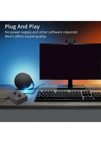 4 Port 3.5mm Stereo Ses Değiştirici Desteği 1 In 4 Out Veya 4 In 1 Out Pc Telefon Dizüstü Kulaklık Için (Yurt Dışından) fırsatları