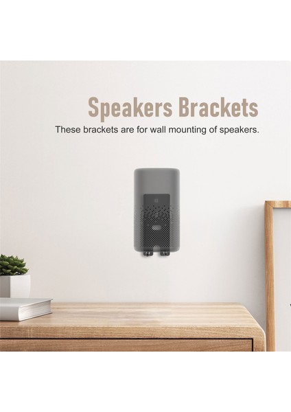Omnijewel Lifestyle 650 ve Surround Hoparlörler 700 Için Çelik Siyah Duvara Montaj Braketlerinin Değiştirilmesi (Yurt Dışından) fırsatları