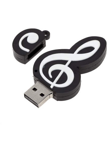 USB 2.0 Çubuk Sevimli Karikatür Bellek Çubuğu Müzik Notaları Sembolü USB 2.0 Bellek Harici USB Flash Sürücü Bellek Çubuğu 16 GB (Yurt Dışından) modelleri