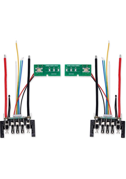 2 Adet Li-Ion Pil Pcb Şarj Koruma Devre Kartı Için 18 V 20 V DCB201 (Yurt Dışından) modelleri